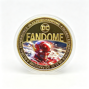 Moneda Conmemorativa Red Lightning Champion 2026: Cinco Poses de Héroes de Películas, Estuche de Hierro Bañado en Oro - Product Image 5