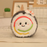Porte-clés en peluche personnalisé OEM pas cher du fabricant, jouet en peluche mignon en coton, pendentif de sac à dos