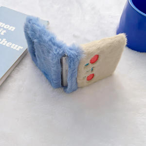 Coque de téléphone à rabat mignon en peluche pour samsung Z Flip 7 6 5 4 3, adorable personnage-Couvertures arrière antichoc pour filles - Product Image 3