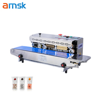 FR-900 de luxe en acier inoxydable comptage quantitatif scellage emballage collations chocolat bonbons sac scellage Machine d'emballage