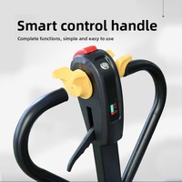 Chariot élévateur semi-électrique entièrement électrique pour entrepôt, avec poulie en nylon pour levage de marchandises et palettes, capacité 2-3 tonnes