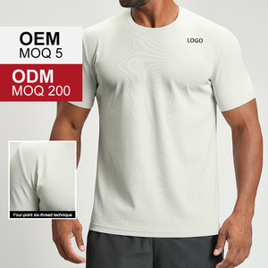 Camiseta Deportiva Casual para <span class=keywords><strong>Hombre</strong></span> EDX4159, Primavera-Verano, Transpirable, de Secado Rápido, Cuello Redondo, <span class=keywords><strong>Manga</strong></span> <span class=keywords><strong>Corta</strong></span>, para Gimnasio - Product Image 1