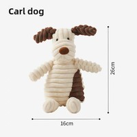 Jouet en peluche sonore et résistant aux morsures pour chiots – Indispensable pour l'auto-entretenissement et la lutte contre l'ennui chez les chiens