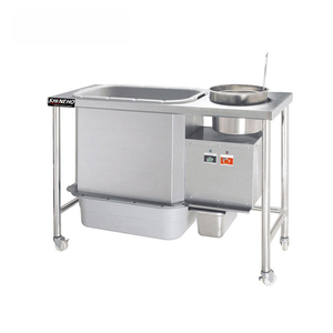 F030 Shineho <b>High</b> Quality Equipment Stainless Steel Commercial Breading <b>Table</b> With Motor for Restaurant <b>Kitchen</b> Breading <b>Table</b> f - Product Image 2