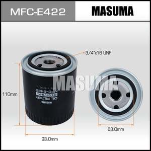 AUDI için MASUMA MFC-E422 motor yağ filtresi dayanıklı temizlik otomotiv kartuşu - Product Image 2