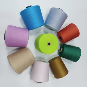 1/2.8NM 76%Polyester 24%Nylon Blended Cone Yarn for Knitting Machine Blended yarn