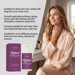 Crème quotidienne pour le soin du cou au rétinol, crème hydratante douce et nourrissante pour l'entretien de la peau du cou - Product Image 5