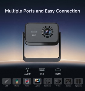 Proyector LCD 2026 de Nuevo Diseño, Tiro Corto X40, Android 9, WiFi 5G, BT, Enfoque Automático, 1080P, Compatible con 4K, Cine <span class=keywords><strong>en</strong></span> Casa, 900ANSI Lúmenes - Product Image 6