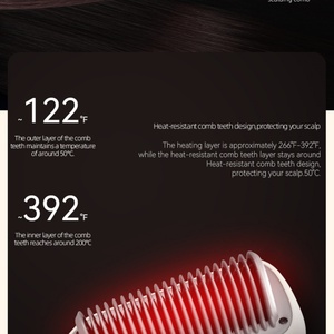 Professional Negative Ion Electric Hair Straighten High Heat Electric Hair Straightener for Hair Salons - Product Image 5