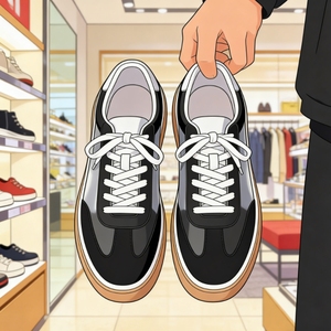 Zapatillas Deportivas Originales de Nuevo Estilo Para Hombre Tallas 38 a <span class=keywords><strong>45</strong></span> Moda Popular Planas de Piel de Vaca Colorida y Goma Éxito de Ventas en EE. UU. - Product Image 4