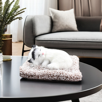 Anime créatif simulé ornements de voiture mignon en peluche chien modèle bambou charbon de bois désodorisant océan décoration intérieure article pour