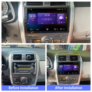 Meihua 9 "phổ xách tay Android đa phương tiện Player cho Toyota Corolla 2018 2010 xe Đài phát thanh stereo GPS navigation DSP DVD - Product Image 3