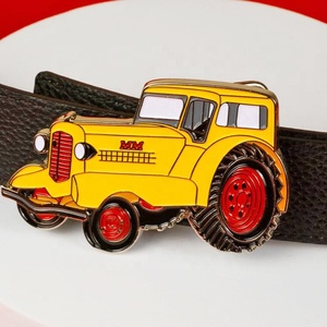 제조사 OEM ODM 맞춤형 로고 소량 주문 가능 금속 벨트 버클 3D 로고 농부 맞춤 서부 카우보이 벨트 버클 - Product Image 1