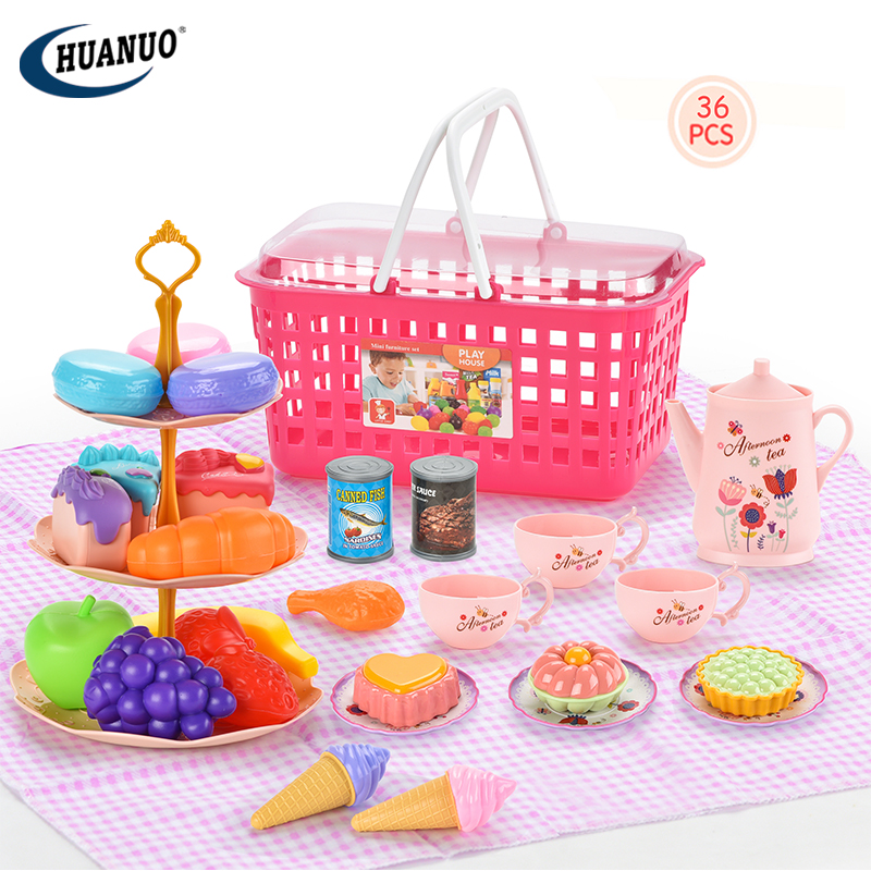 Juego De Picnic Juguete Canasta De Picnic Cesta 103 Piezas | Cuotas sin