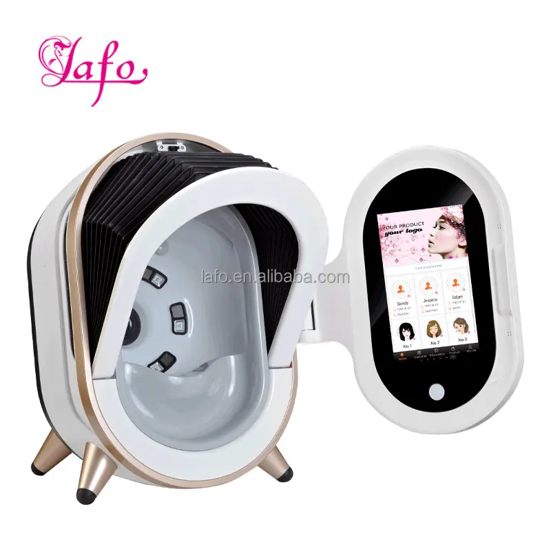 Nova pele profissional analisador máquina portátil 3D pele analisador pele análise máquina Magic Mirror facial analisador LF-1131