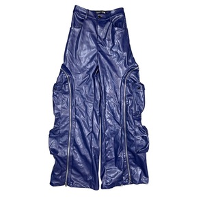 <span class=keywords><strong>Pantaloni</strong></span> in <span class=keywords><strong>Pelle</strong></span> Elasticizzati a Vita Alta dal Design alla Moda, <span class=keywords><strong>Pantaloni</strong></span> Cargo da Donna, <span class=keywords><strong>Pantaloni</strong></span> a Gamba Larga - Product Image 6