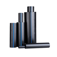 Tuyau d'eau en PEHD durable, haute pression, résistant à la corrosion, résistant à la chaleur, écologique, non toxique, 25 mm, longueur personnalisable pour