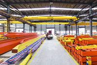 Pont roulant monopoutre européen HD, contrôlé par PLC, norme FEM, 3 tonnes, 5 tonnes, 10 tonnes