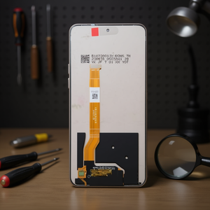 Pantalla Táctil LCD para Teléfono Móvil Oppo A40/A60/A80, Repuesto sin Marco, Paquete de Servicio en Negro - Product Image 3