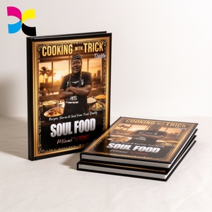 <span class=keywords><strong>Livre</strong></span> de cuisine personnalisé haut de gamme, écologique, couverture rigide, pour chefs, estampage à chaud doré, fabricant, vente en gros, services d'usine - Product Image 4