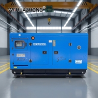Groupe électrogène diesel industriel série Weichai, type super silencieux, 1500 tr/min, alimentation de puissance primaire fiable, système 50Hz 60Hz