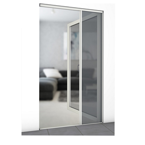 Mosquitera retráctil para puerta, malla de aluminio de fácil instalación, gran oferta - Product Image 1