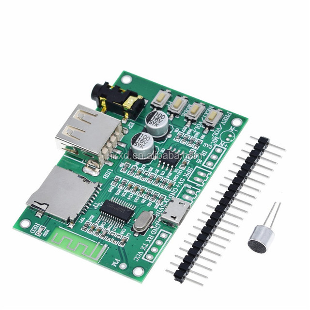 Module BT201 Dual Mode BL 5.0 Lossless Audio Power Amplifier Board Module TF Card U Disk Ble Spp Serial Port Transparent