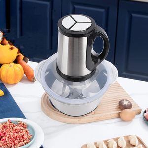 8 in 1 German Home <b>Electric</b> Multifunction Food Processor for <b>Vegetable</b> Cutter Pounder <b>Chopper</b> for Household Use - Product Image 2