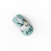 Mouse Gaming Akko AG ONE 8K, Mouse Komputer 8Khz, Sensor Mouse Paw 3395, Ergonomis, Nirkabel, Dapat Diisi Ulang