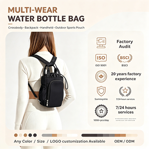 Sac de transport isotherme pour bouteille d'eau, sac à bandoulière convertible pour la gym, le Pilates, les voyages, porte-bouteille pour femmes et hommes - Product Image 1
