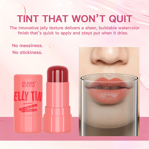 Brillo Labial en Gel USHAS, Superventas, Resistente al Agua, Larga Duración, Antiadherente, Etiqueta Privada - Product Image 6