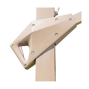 Proveedor de Sombrillas de Patio de Una o Dos Placas, Sombrilla Hidráulica Resistente al Viento con Luz LED - Product Image 4