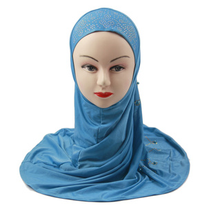 Top venduto all'ingrosso Shimmer Hijab <span class=keywords><strong>musulmano</strong></span> perla Hijab personalizzato Hijab - Product Image 2