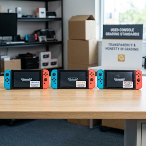 Consola Portátil <span class=keywords><strong>OLED</strong></span> de Segunda Mano con Modo TV, Versión Japonesa/Hong Kong, Pantalla Táctil Usada, Wi-Fi, Juego <span class=keywords><strong>Zelda</strong></span> - Product Image 4