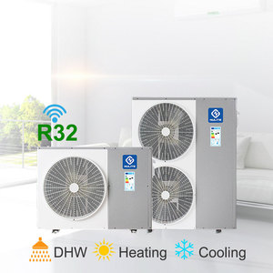 Pompe à chaleur air-eau Nulite Erp 10kw 15kw 20kw R32 Wifi EVI pour chauffage et refroidissement DHW, modèle NL-BKDX50-200II/32 - Product Image 1