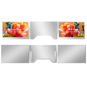 รองรับจอสามจอ M1/M2/M3 Mac Book สายเดียวสำหรับขยายจอสามจอ ขนาด 15.6 นิ้ว สำหรับแล็ปท็อป - Product Image 1