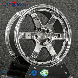 <span class=keywords><strong>Jantes</strong></span> forgées CFFORGED 18 19 <span class=keywords><strong>pouces</strong></span> 5x114.3 5x120 style TE37 pour Nissan GTR Subaru Sti Bronze Satiné Monobloc Racing Car Rims - Product Image 4