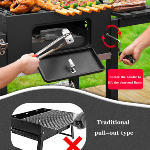 <span class=keywords><strong>Griglia</strong></span> Barbecue Portatile Pieghevole in Ferro per Feste, Campeggio e Giardino Esterno di Grande Successo - Product Image 3
