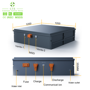 Batterie au lithium lifepo4 614v 400 kw, pack de batteries au sel pour bus électrique, pack de batteries lifepo4 96v 200ah - Product Image 6