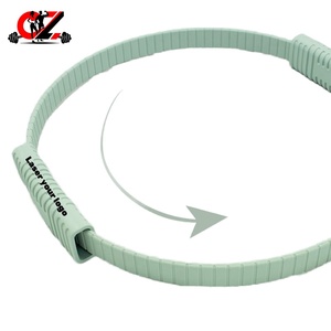 CZFIT Best Seller Durable Yoga Fitness <b>Ring</b> Silicone <b>Circle</b> Custom Logo Custom Color Factory Wholesale Yoga <b>Ring</b> Set Unisex - Product Image 1
