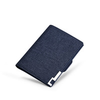 Dompet Pria WilliamPolo Ultra Tipis Vertikal Multifungsi dengan Pelindung RFID, Bahan Kulit, Lapisan Poliester untuk SIM