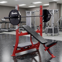 Presse pectorale inclinée à charge libre pour musculation, entraînement des bras en salle de sport