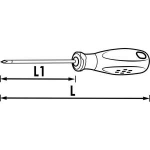 VIGOR - V3600 Destornillador para tornillos ranurados con tapa de impacto-EAN 4047728036009 DESTORNILLADORES HAMMERABLE - Product Image 2