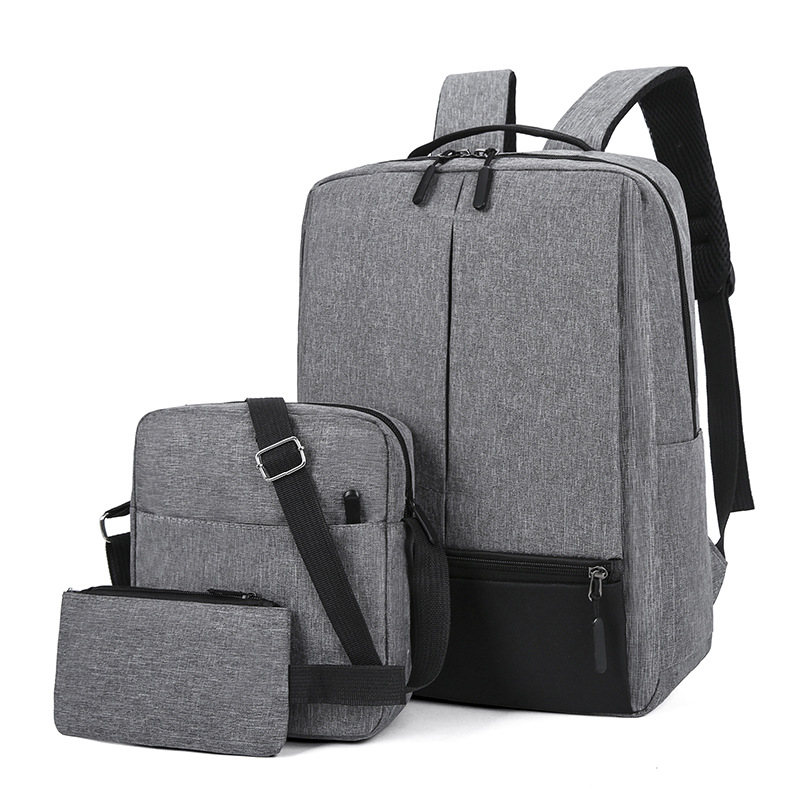 Gray backpack
