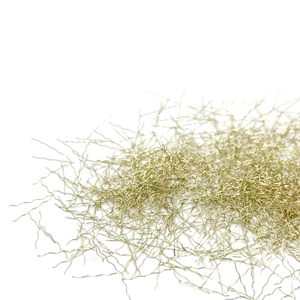 Serat Baja gelombang berlapis tembaga 13MM serat baja logam mikro beton diperkuat untuk bahan bangunan lantai Industri - Product Image 1