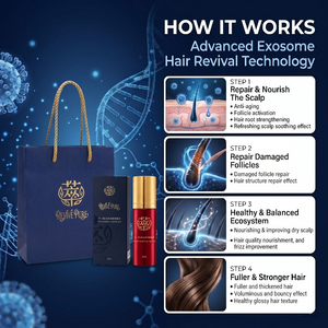 Tónico Capilar con Exosomas de Alta Actividad Derivados de Fuentes Bio-Naturales para Nutrir el Cuero Cabelludo, Recuperar el Cabello y un Cuidado Profesional - Product Image 2