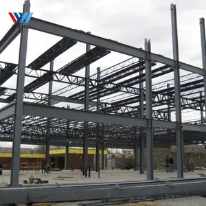 steel villa use Light gauge steel channel 20 gauge metal studs light weight steel structure frames building