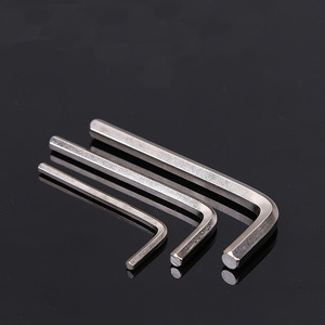 Clés hexagonales Jiufei Hardware M4 M5 M6 M8 métriques en forme de L, chromées, en acier industriel, jeu de clés - Product Image 3