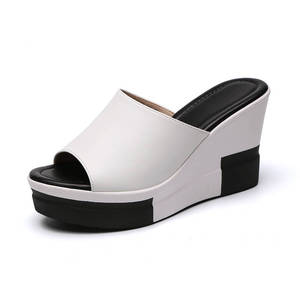 <span class=keywords><strong>Sandali</strong></span> da donna <span class=keywords><strong>con</strong></span> plateau, scarpe basse da studentessa, tacchi alti, suole spesse e <span class=keywords><strong>sandali</strong></span> da donna per uso esterno - Product Image 1