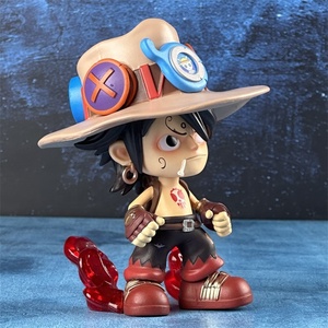 17Cm Q Edition Bonne Qualité Une Pièce PVC Mignon Anime Dessin Animé Modèle Jouet Luffy Frère Anime Figure Portgas <span class=keywords><strong>D</strong></span> <span class=keywords><strong>Ace</strong></span> - Product Image 2